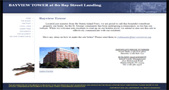 Desktop Screenshot of bayviewtower.org